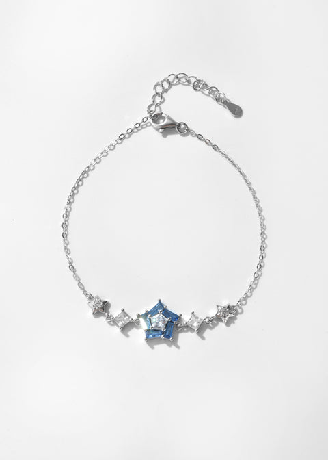 Stellar Blue Crystal Bracelet