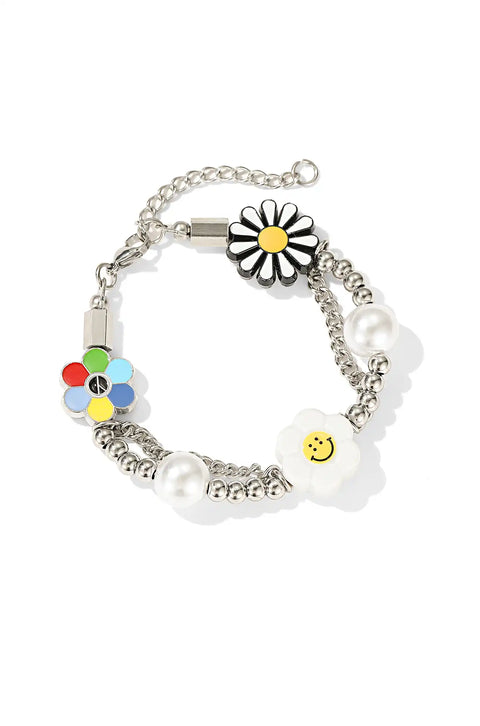 colorful beaded bracelet