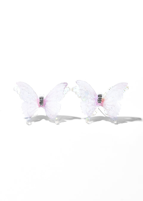 Gradient Butterfly Wing Earrings