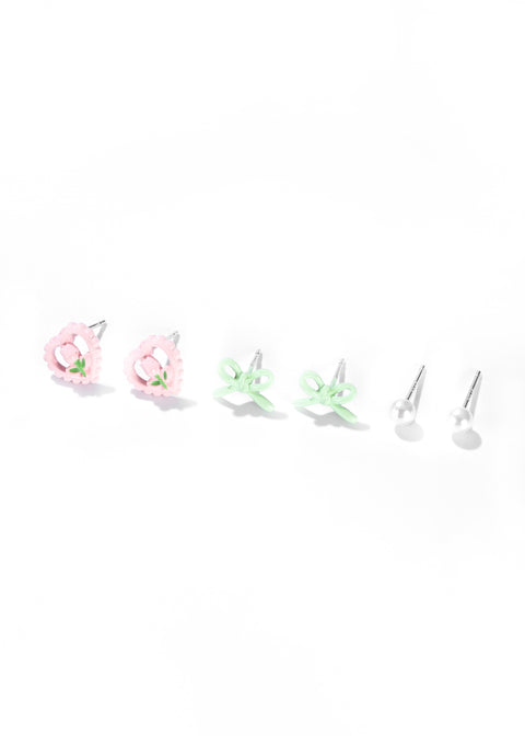 Classic Earring Stud Set