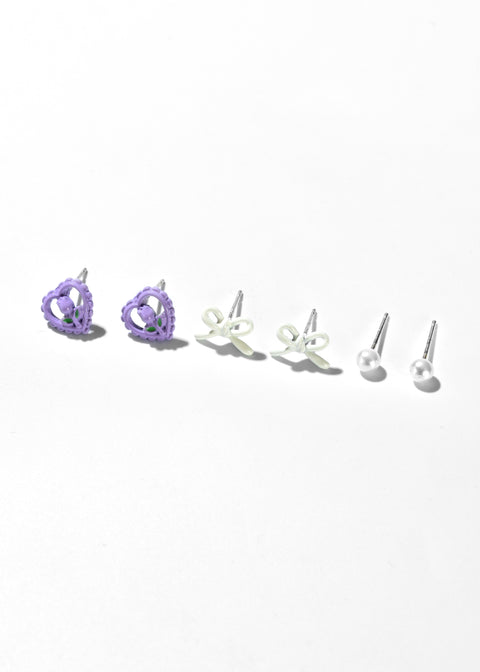 Classic Earring Stud Set