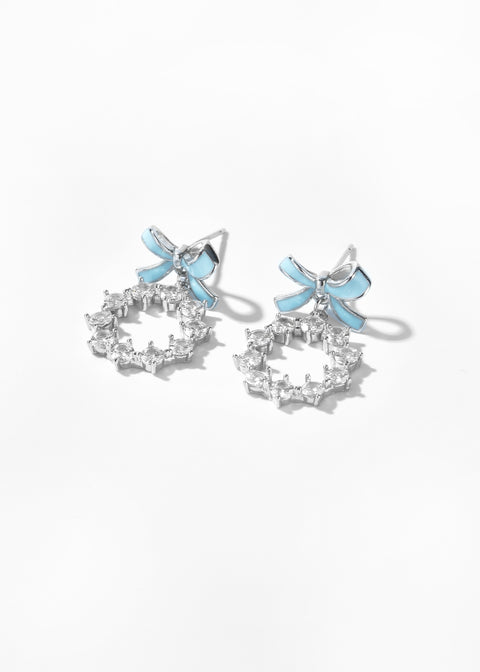 Bow Dangling Earrings
