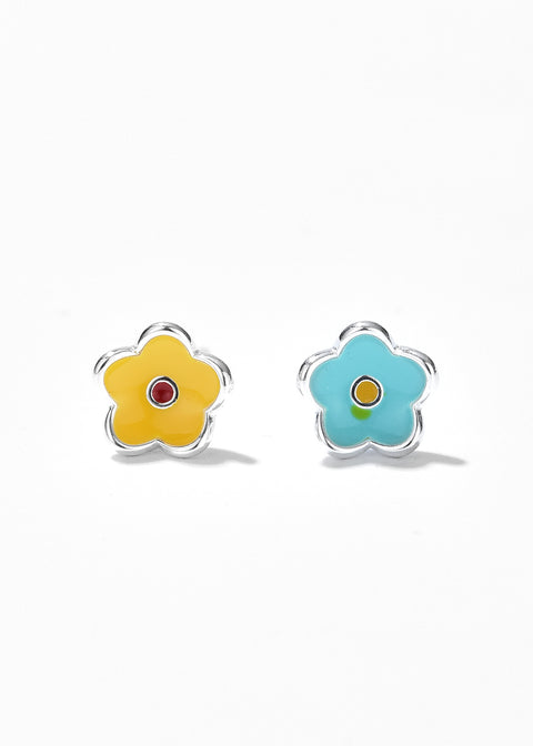 Blossom Floral Stud Earrings