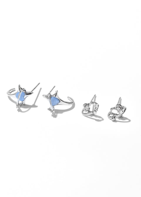 Star Earrings Studs