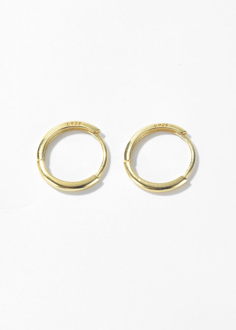 Classic Gold Hoop Earrings