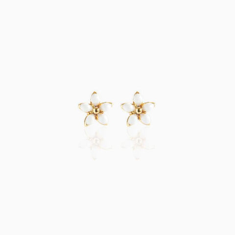 Floral Colorful Stud Earrings