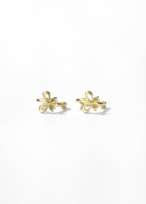Bow Huggie Earrings