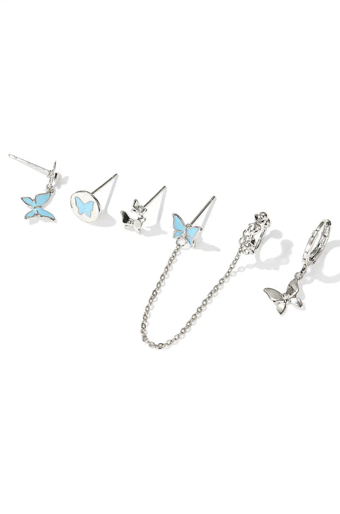 Butterfly Earring Set