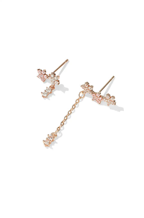 gem drop earrings