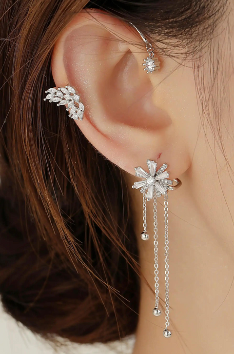 butterfly ear cuff
