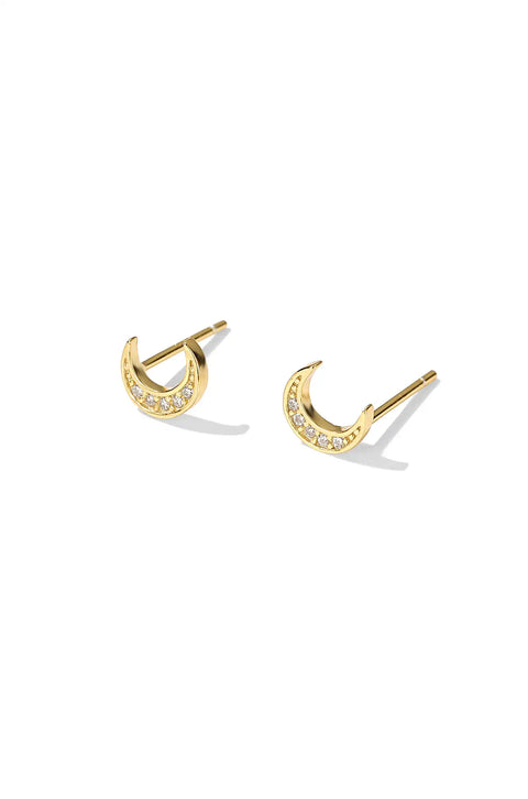 moon earrings