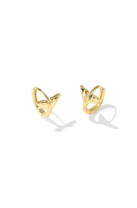 Dolphin Hoop Earrings