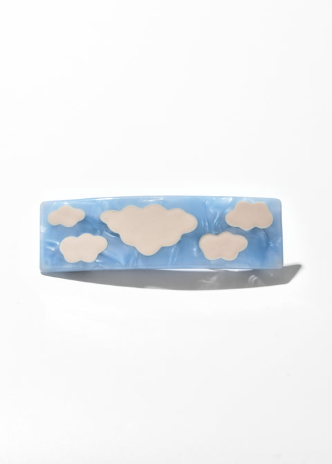 Sky-Themed Flat Hair Clip