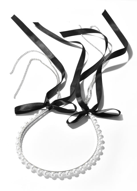 pearl headband