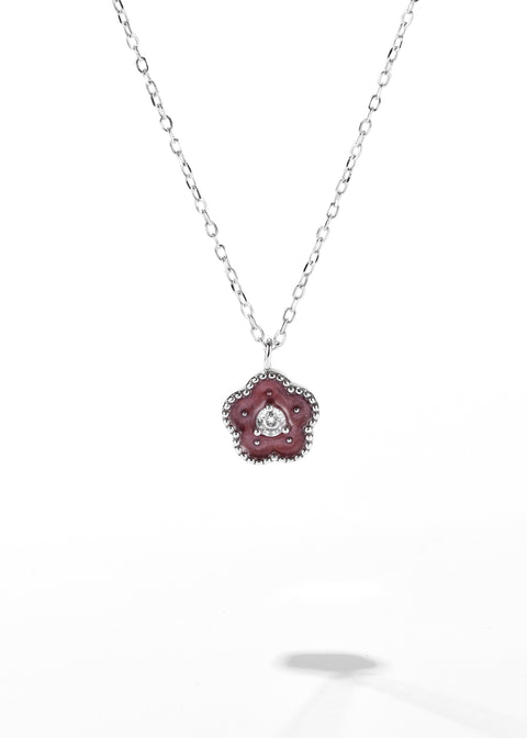 vintage flower pendant