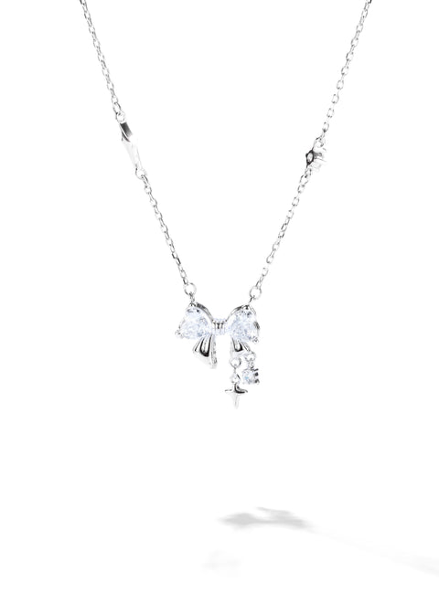 bow pendant necklace