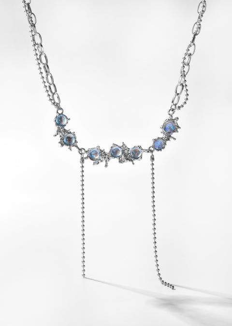 Moonstone Crystal Necklace