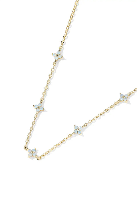 flower necklace