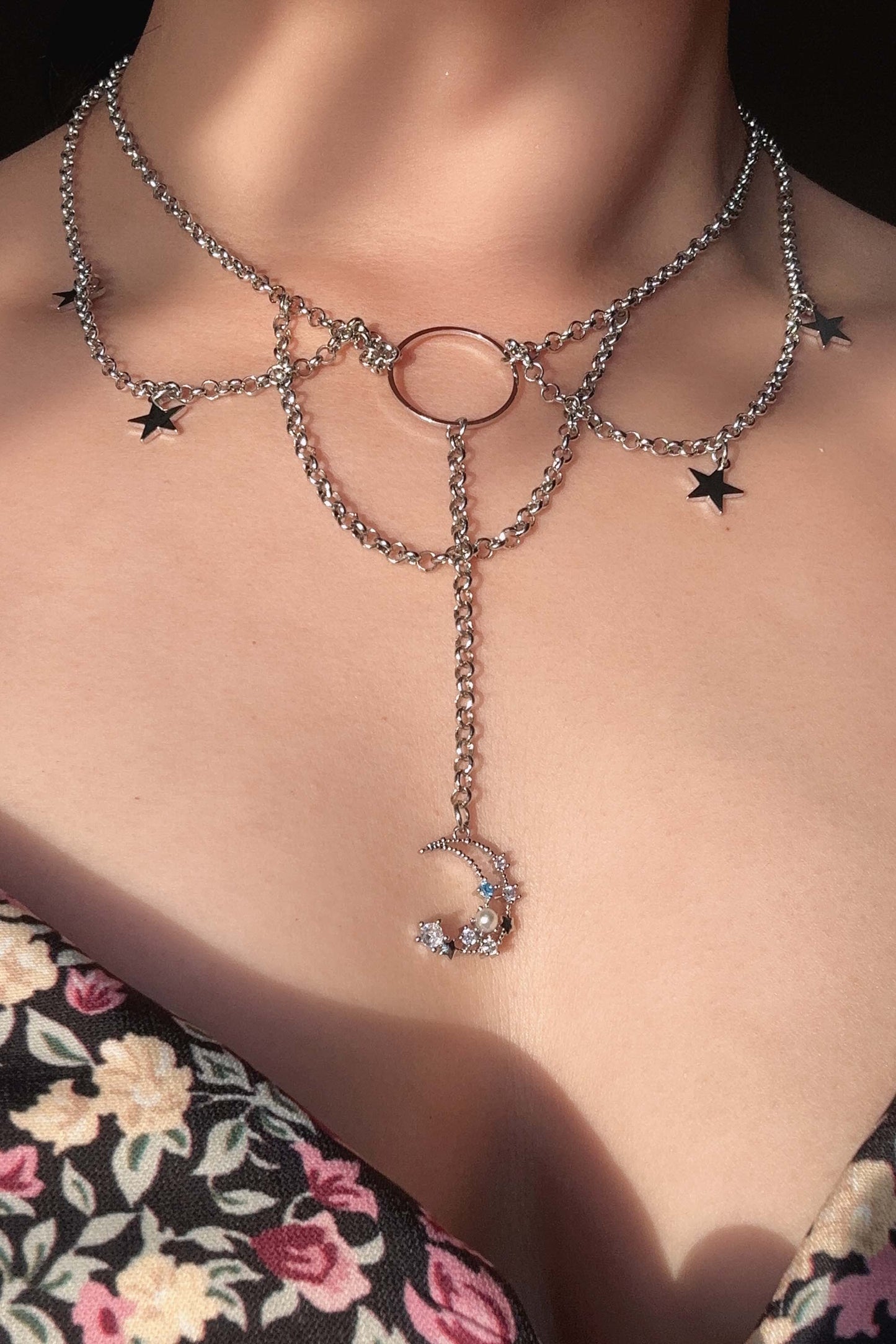 Moon & Star Necklace