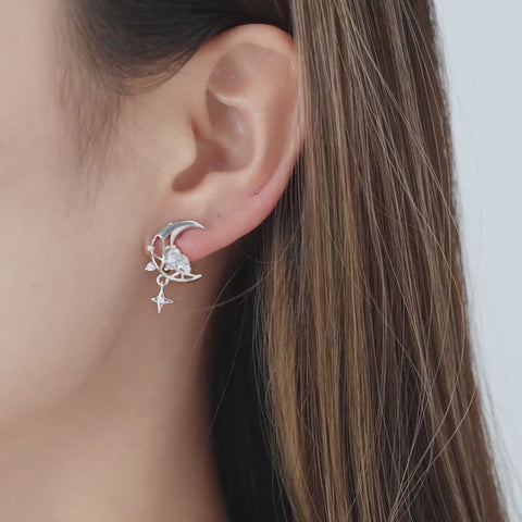 Half Moon Earrings