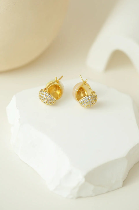 zircon earrings