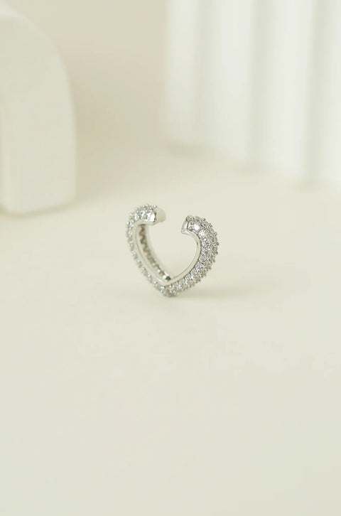 Heart Clip On Earrings