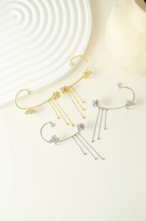 butterfly ear cuffs