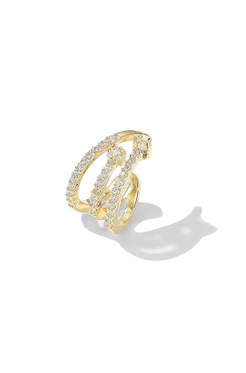cuff hoop earrings