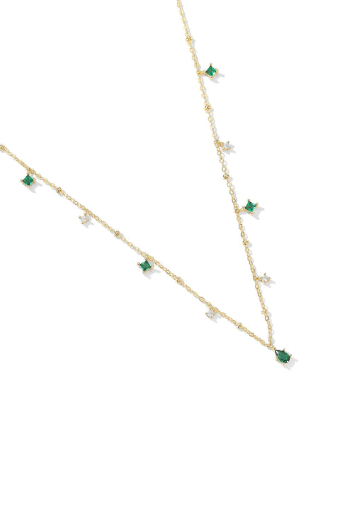 emerald green necklace