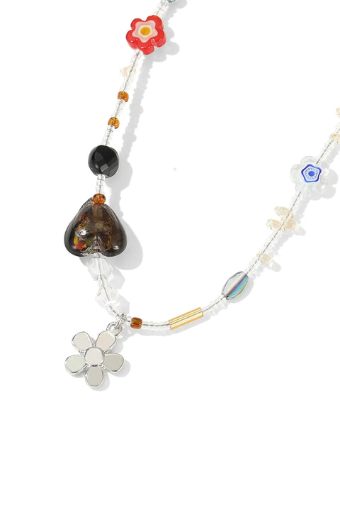 beaded necklace