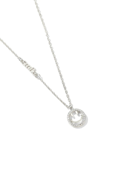 smiley face necklace