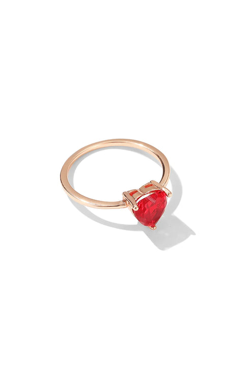 Red Heart Ring