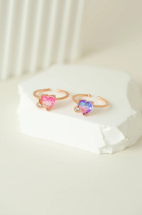 Heart Gemstone Ring