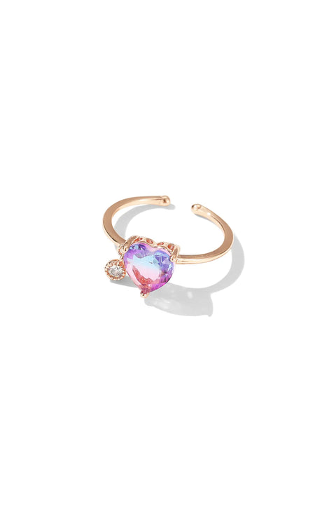 Heart Gemstone Ring