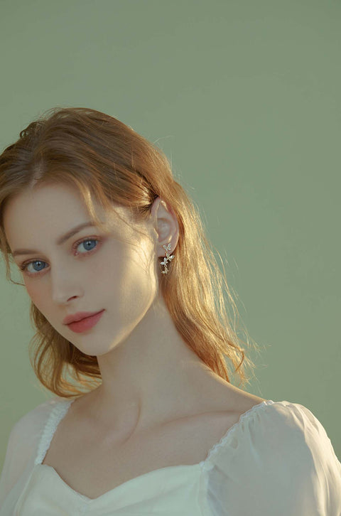Butterfly Drop Earrings