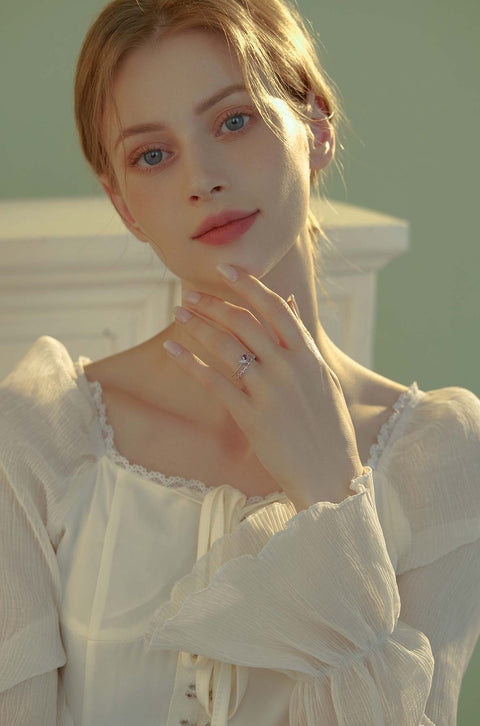 heart stone ring