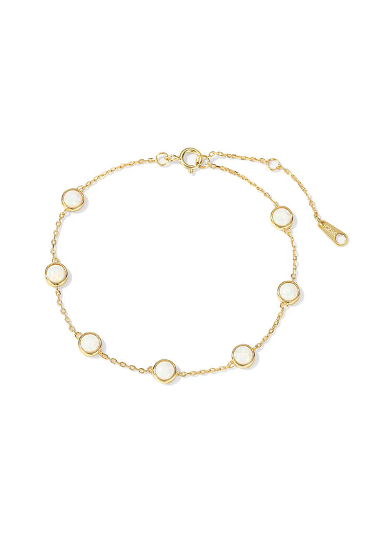 Golden Delicate Charm Bracelet
