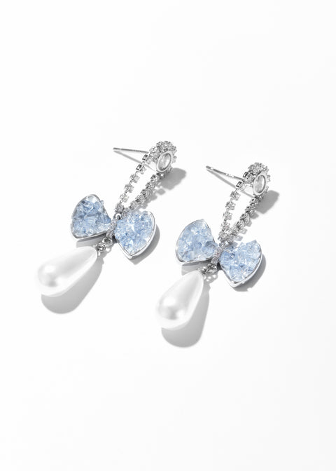 Teardrop Pearl Earrings