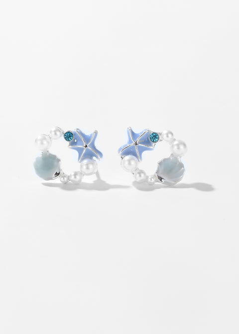 Starfish Stud Earrings