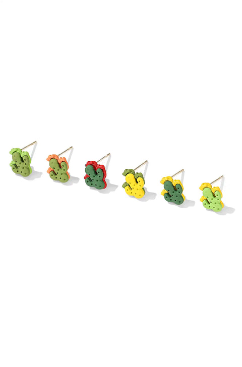 cactus earrings