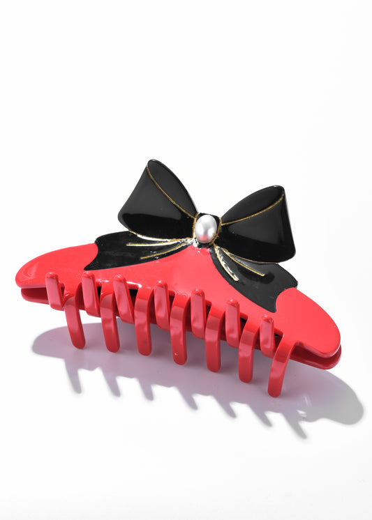 Princess Bow Claw Clips