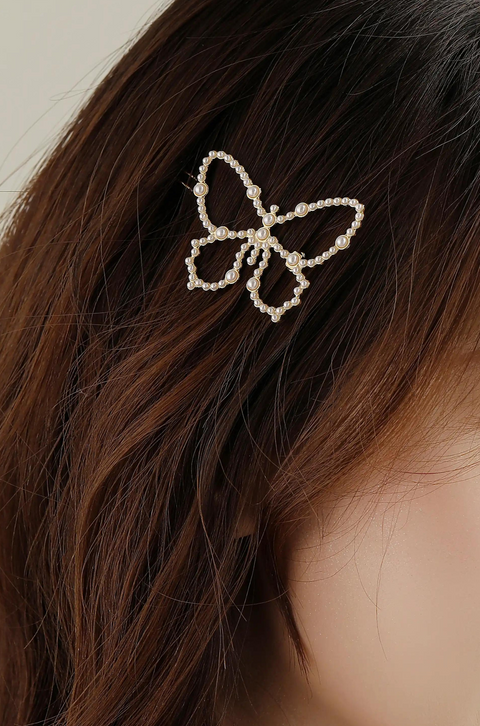 butterfly hair clip