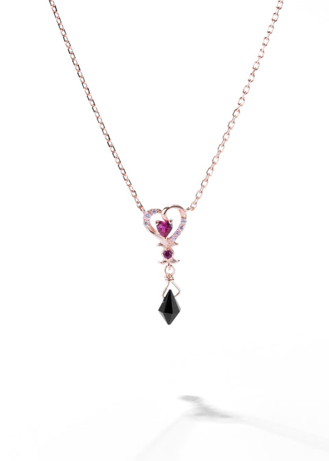 open heart pendant necklace
