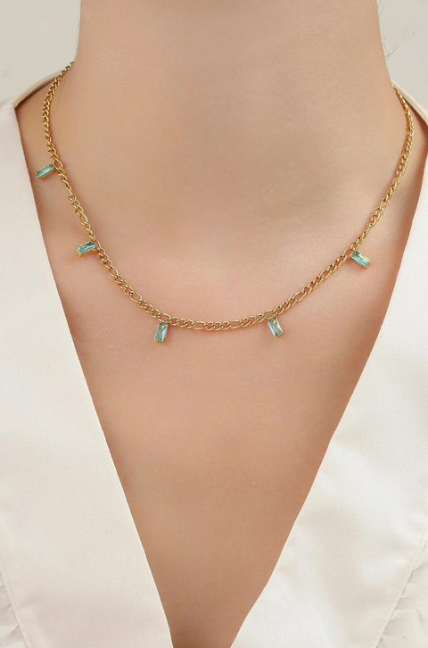 crystal necklace for women