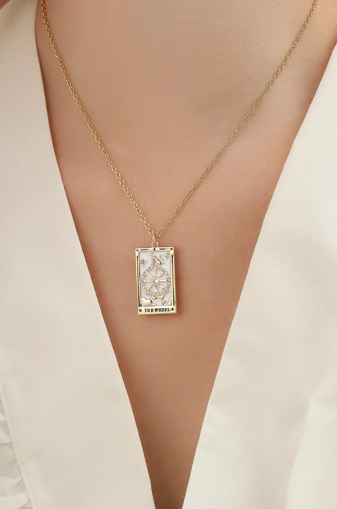Tarot Card Necklace