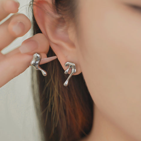 Liquid Luxe Dripping Earrings