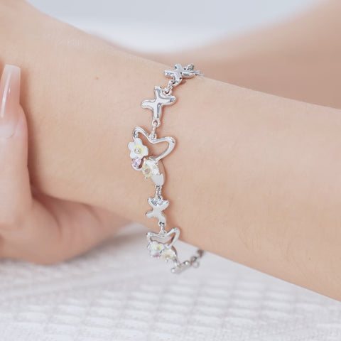 Sweet Nectar Butterfly Charm Bracelet