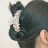 floral hair claw