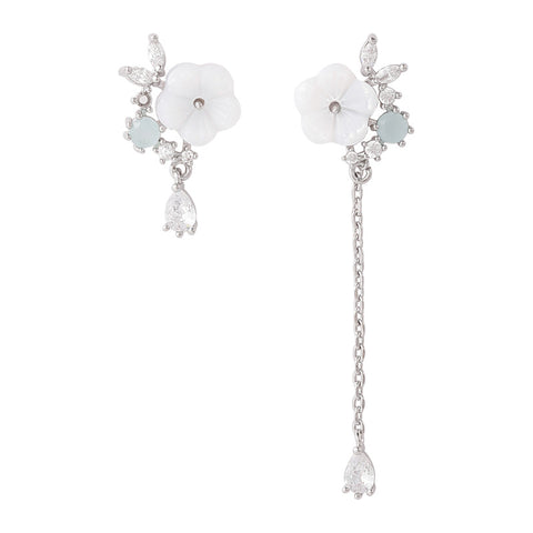 crystal teardrop earrings