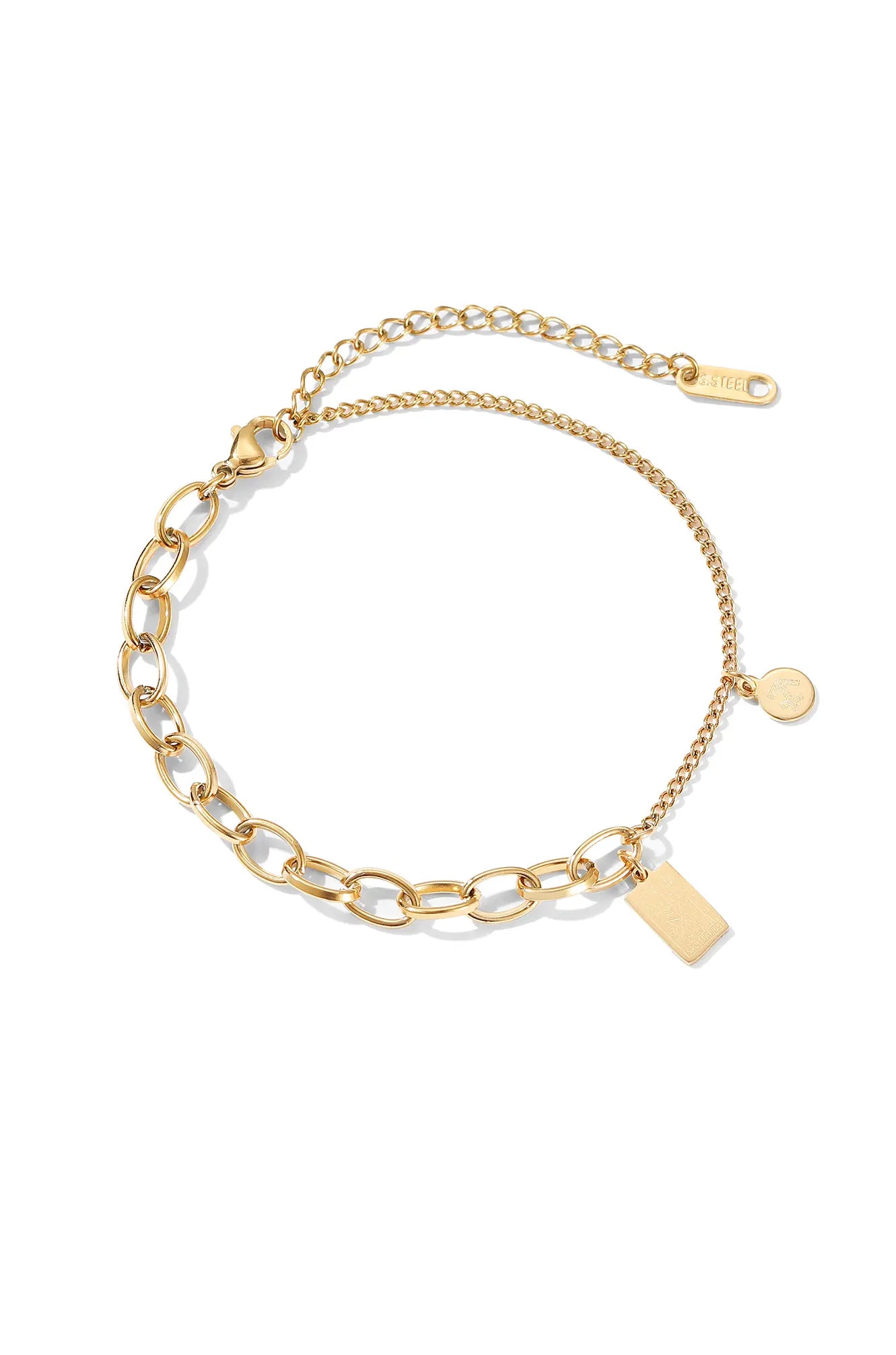 dainty gold bracelet